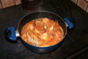 Cari de Langoustes