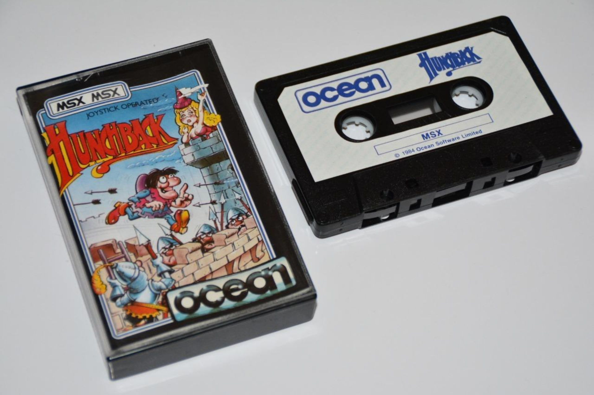 Hunchback MSX cassette