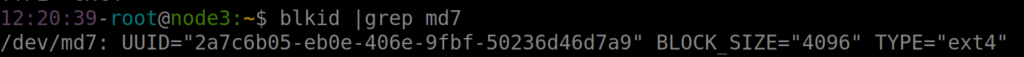 blkid grep