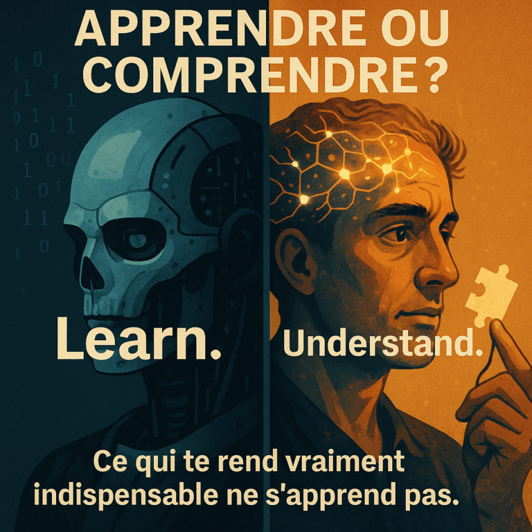 Apprendre ou comprendre ?