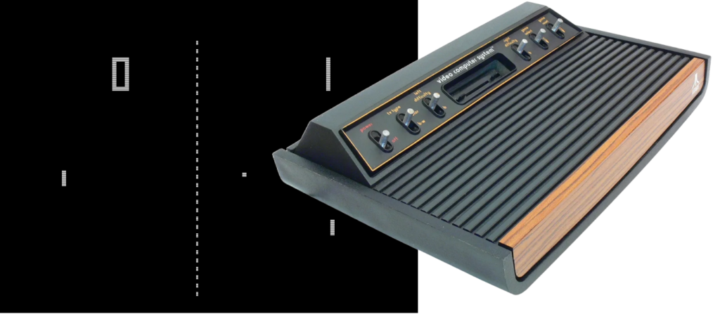 Pong sur Atari 2600