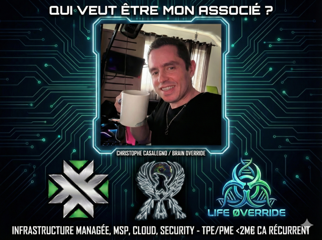 Christophe Casalegno : qui veut être mon associé ?